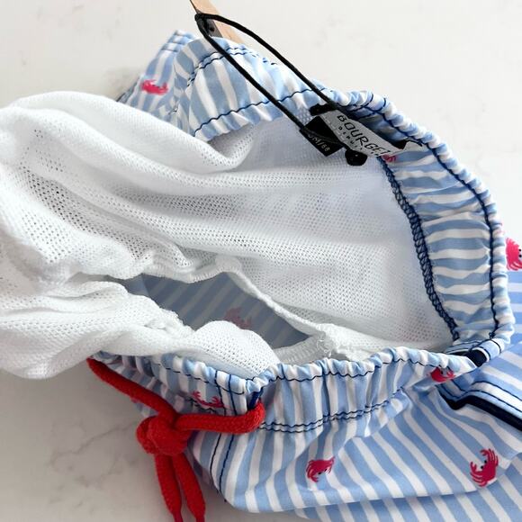 Jean Bourget boys swim trunks bathing suit size 6 months NWT - Picture 5 of 5